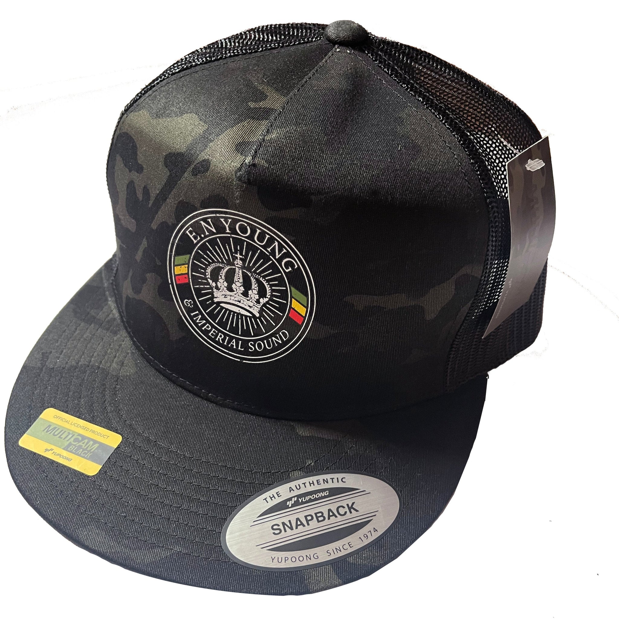 E.N Young & Imperial Sound Snapback (Black Camo )