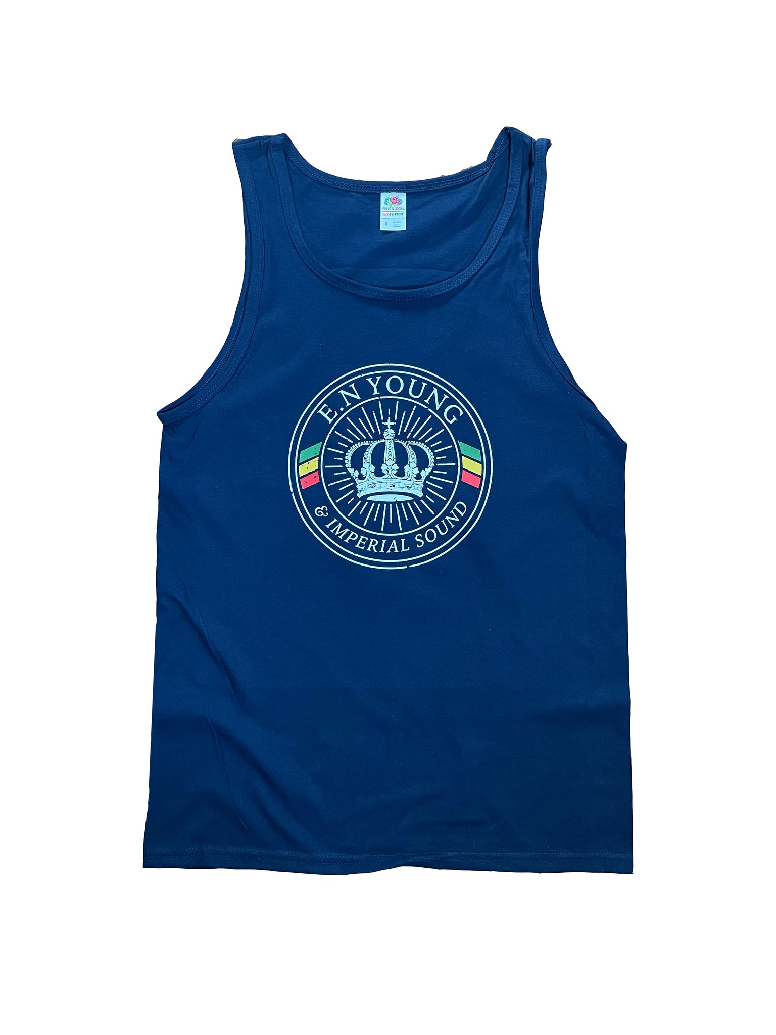 MEN'S TANK Circle Logo Crown (Navy)