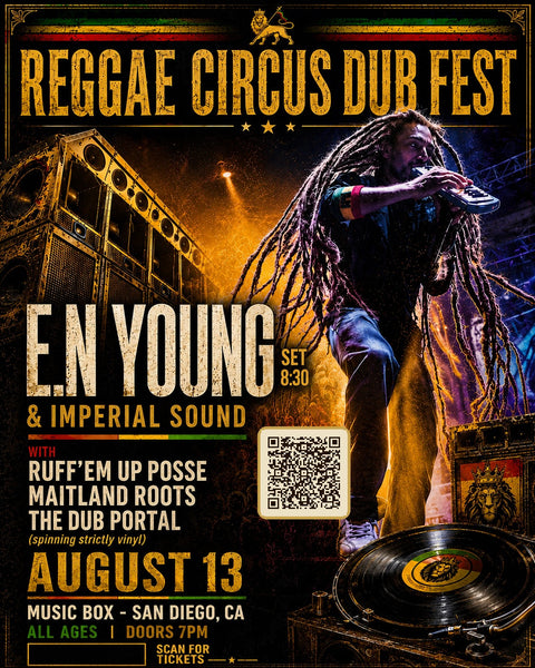 VIP UPGRADE - Acoustic Meet n Greet + Signed Merch Bundle - Music Box (San Diego, CA) - w/ E.N Young and Imperial Sound 8.13.26