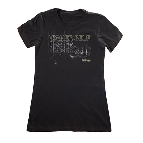 Women's Higher Self TEE (Black)